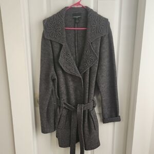 Cynthia Rowley Embroidered Cardigan